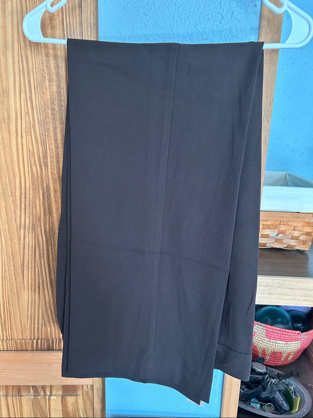 dressbarn women’s trouser size 10 average length - Dark Brown-NWT
